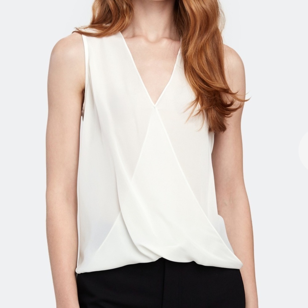 L’ A Gence Blush champagne Silk blouse